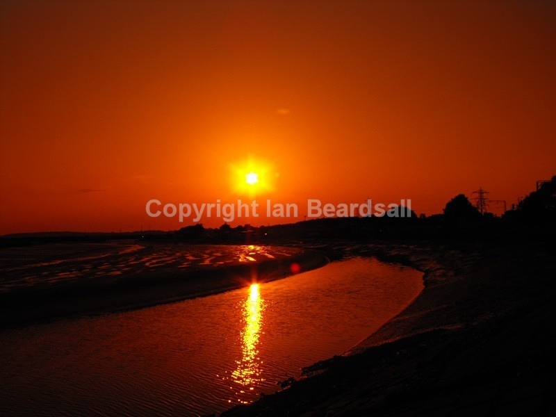 Sunset at Benfleet Creek - Essex