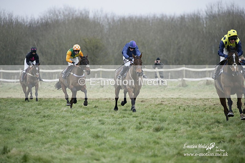 PtP 220122 455 - Royal Artillery Hunt Point-to-Point  - Larkhill Racecourse 22/01/22