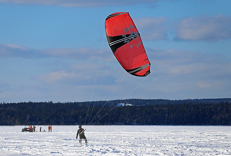 Snowkiting on the Kennebecasis - 3 - Sport & Recreation