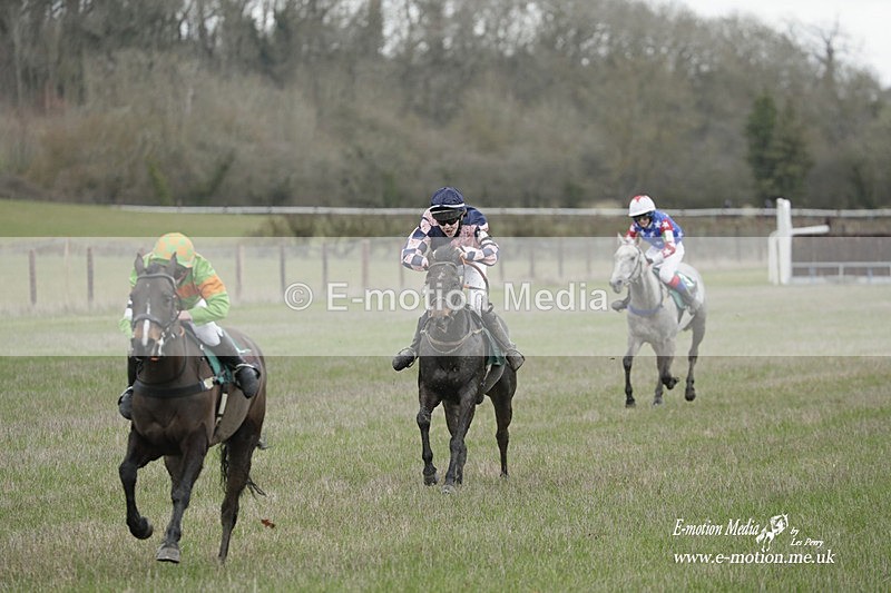 PtP 180323 43 - Shelfield Park Races with Croome & West Warwickshire Hunt  18/03/23