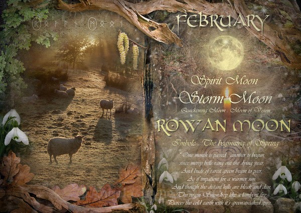 February : Rowan Moon - The Wheel of the Year
