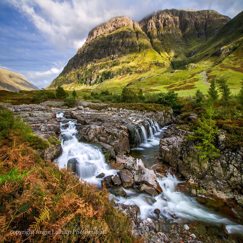 NEW! PS168 Glencoe Falls - Scottish Landscapes