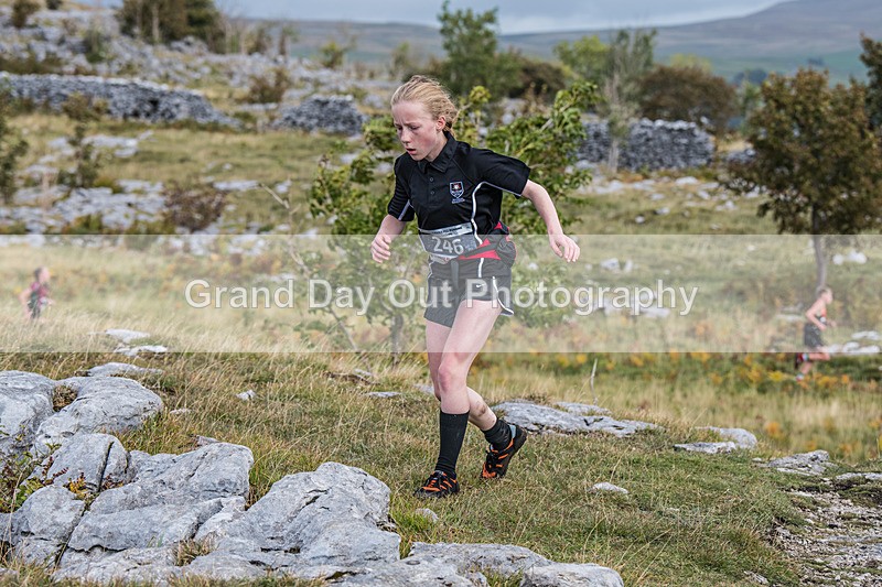 ESFRC Year 8-9-207 - English Schools Fell Running Championships Year 8-9 Giggleswick Saturday 1st October 2022