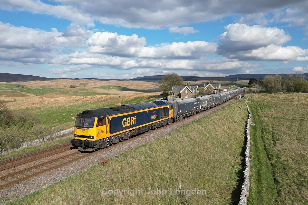 JL - 24.4.25 60021 6E77 Arcow - Hunslet, Ribblehead - Latest shots