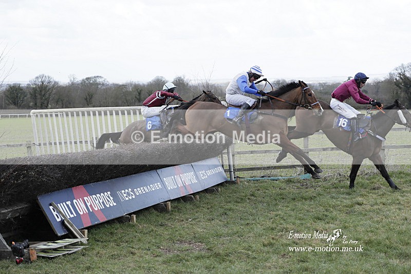 PtP 250223 0168 - Kimblewick Hunt Point-to-Point Kingston Blount 25/02/23