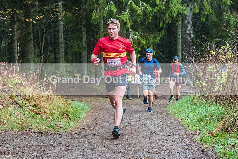 Glentress-26 - High Terrain Events Glentress Winter Trail half Marathon & 10K Trail Run Saturday 19th November 2022