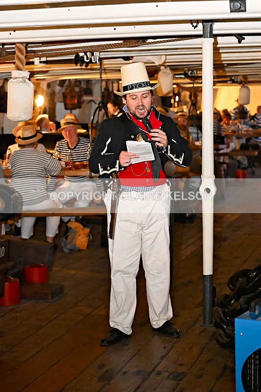 HMS PICKLE-100 - PICKLE NIGHT HMS WARRIOR 1860