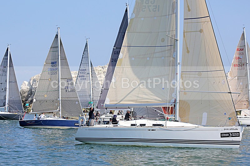 140621 PURE ATTITUDE GBR1575L AS27A0820 - ROUND THE ISLAND - 21st June 2014