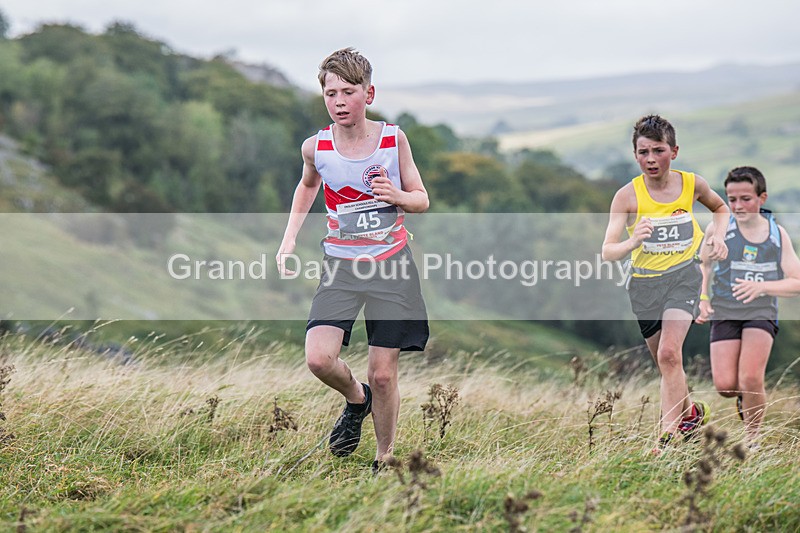 ESFRC Year 7-50 - English Schools Fell Running Championships Year 7 Giggleswick Saturday 1st October 2022