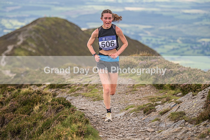 Uphill Only-163 - British Athletics Off Road Running Championships Senior Uphill Only Trial - Skiddaw Friday 15th Augu
