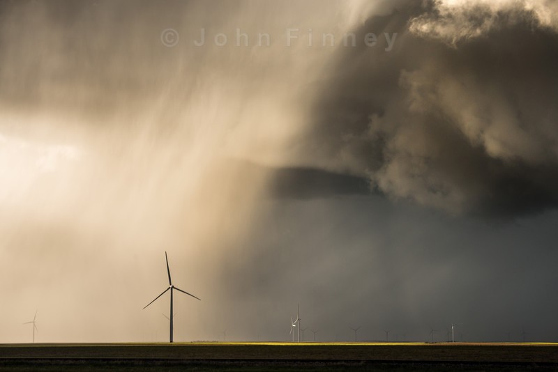 Hail Shaft - Weather photography