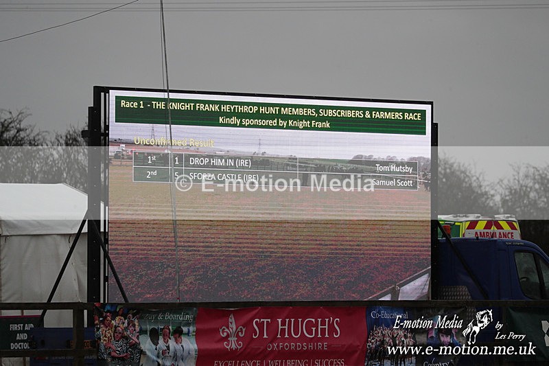 PtP 260125 108 - Cocklebarrow Point-to-Point racing with the Heythrop Hunt 26/01/25