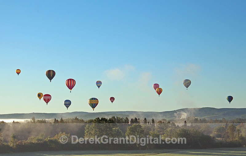 Baker's Dozen - Balloon Festival Sussex New Brunswick Canada - Atlantic International Balloon Fiesta