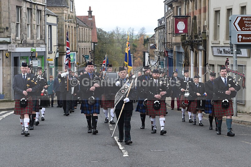 55 - Remembrance Sunday in Selkirk 2024