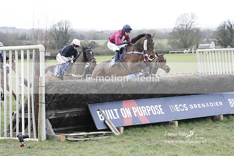 PtP 250223 0146 - Kimblewick Hunt Point-to-Point Kingston Blount 25/02/23
