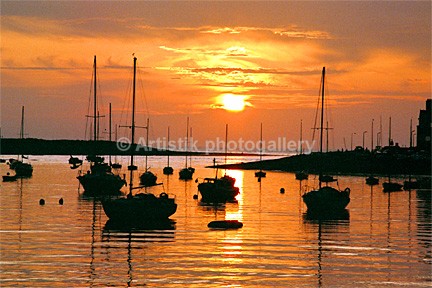 Deganwy sunset 6-21 - Sceniks.com - Snowdonia landscape photographs by Dave O'Shea