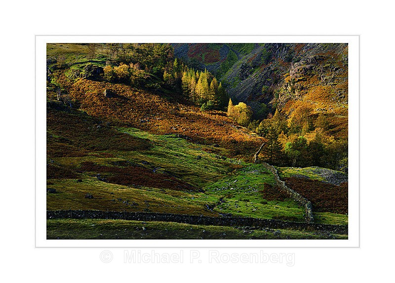 Sunset on The Pasture - Lake District, England