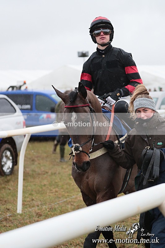 PtP 260125 15 - Cocklebarrow Point-to-Point racing with the Heythrop Hunt 26/01/25