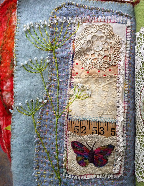 Art made on Vintage Blankets photo - Paula Watkins