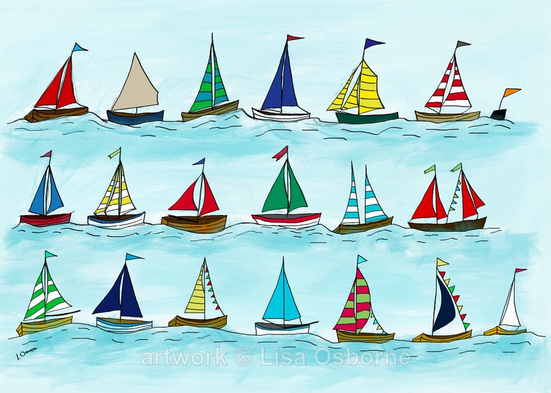 The Regatta - DIGITAL ARTWORK
