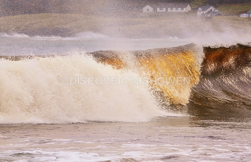 Wave at Culdaff Bay - Nature