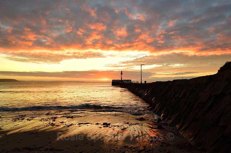 Sunrise by the Banjo Pier Looe - Looe