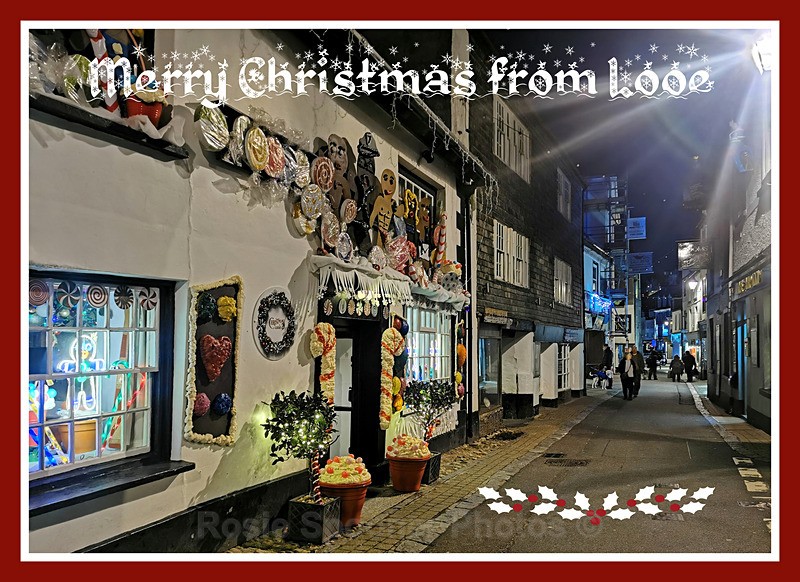 Sold out  XM056 - Ye Olde Salutation Inn - XMAS CARDS Looe Polperro and General Cornwall