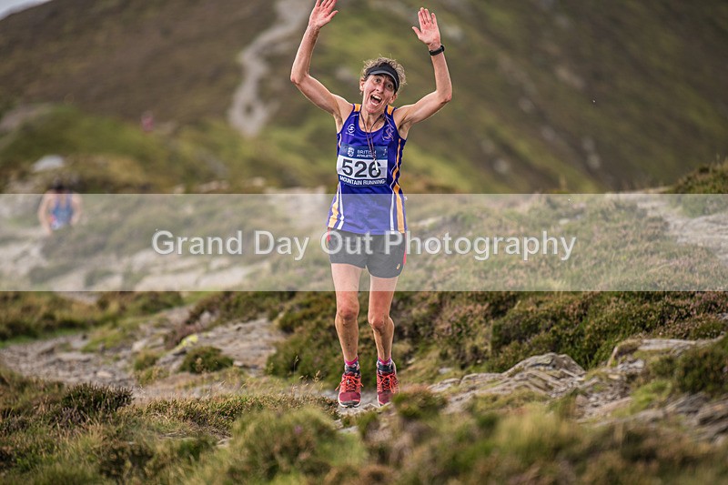 Uphill Only-280 - British Athletics Off Road Running Championships Senior Uphill Only Trial - Skiddaw Friday 15th Augu