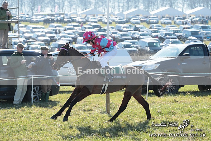 PR 010325 33 - Pony Racing from Beaufort Races Didmarton 01/03/25