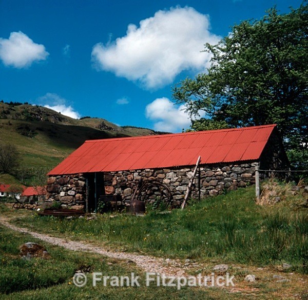 Bulls house and kiln, Auchindrain crofting museum - Highland