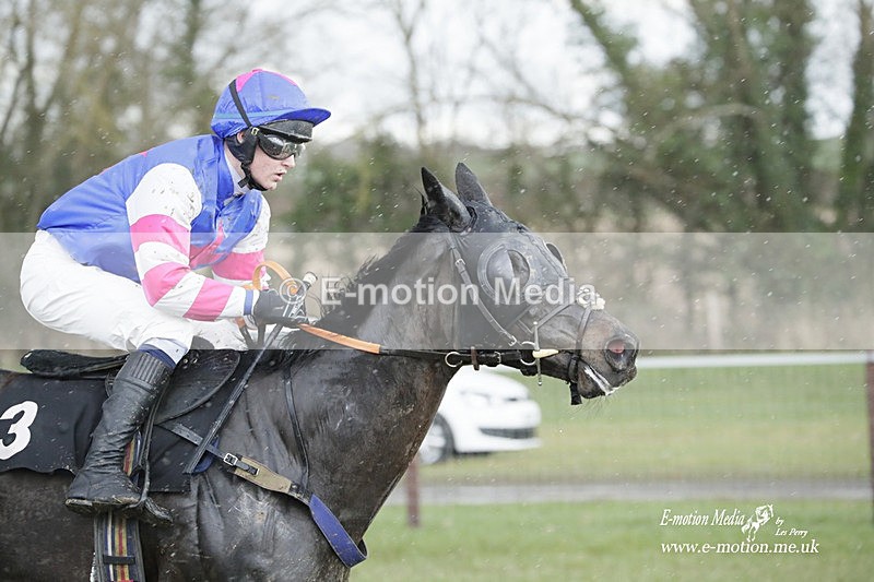 PtP 180323 1166 - Shelfield Park Races with Croome & West Warwickshire Hunt  18/03/23