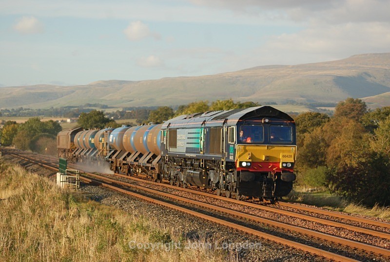 9.10.12 - 66428 & 66425 3J11 Carlisle - Carlisle, Town End Farm - Town End Farm