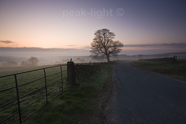 Early Mist - Peak District