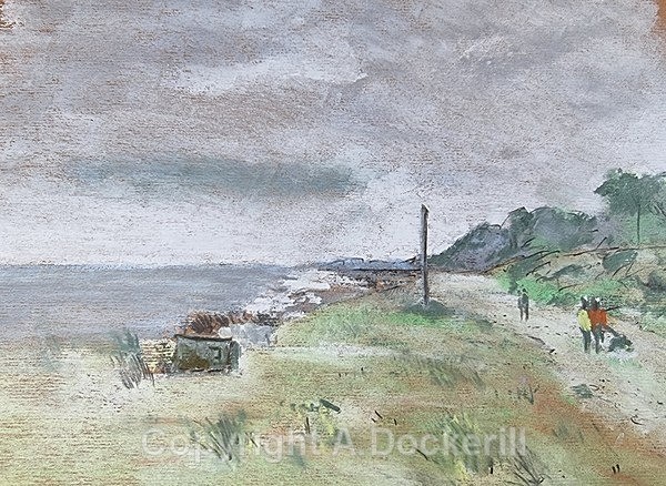 Sizewell Beach - Pastel Paintings