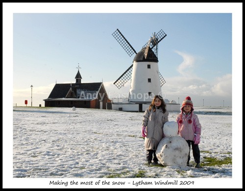 Enjoying the Snow - Lytham, Lancashire