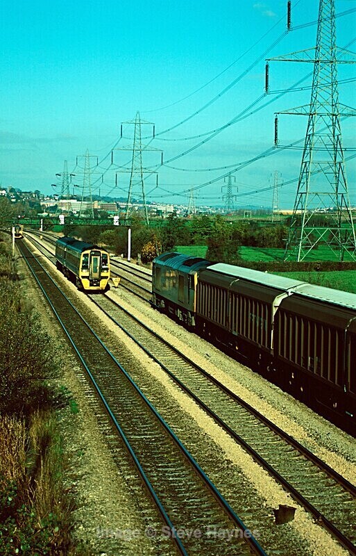 10th Nov 1999 - South Wales Mainline, Newport to Cardiff