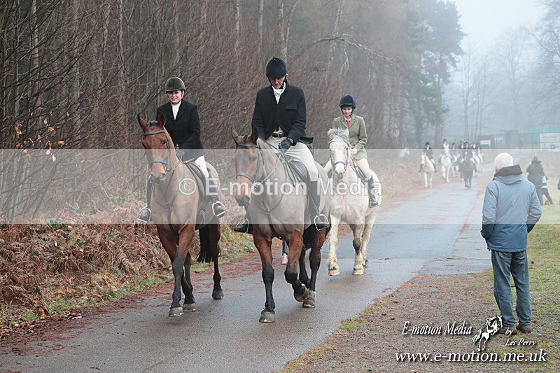 HUPY 261224 258 - Pytchley with Woodland Hunt Boxing Day Meet 26th December 2024