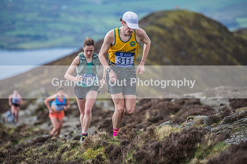 Up Hill Trial-225 - British Athletics Up Hill Only Trial Dodd Wood Keswick Friday 19th April 2024