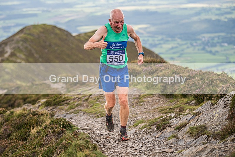 Uphill Only-355 - British Athletics Off Road Running Championships Senior Uphill Only Trial - Skiddaw Friday 15th Augu