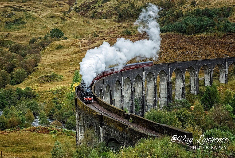 Jacobite Steam Train, Glenfinnan Viaduct _RLP87253 - Close to Home