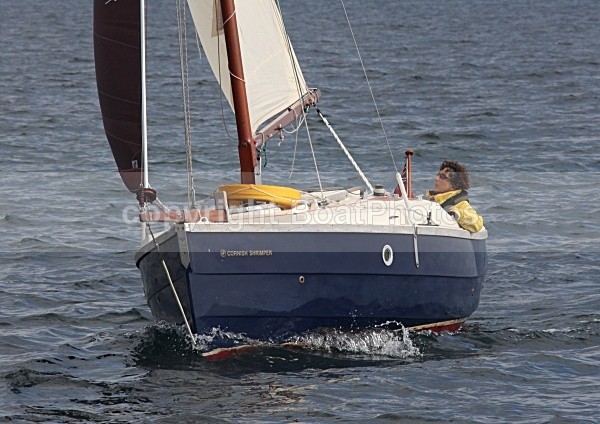 090926 DEMELZA CORNISH SHRIMPER IMG_8550 - Sailboats - monohull