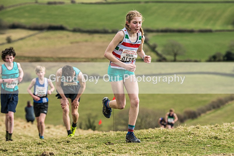 Helm Hill -274 - Kendal Winter League Helm Hill Fell Races (Under 13/15/17 & Seniors) Sunday 16th March 2025