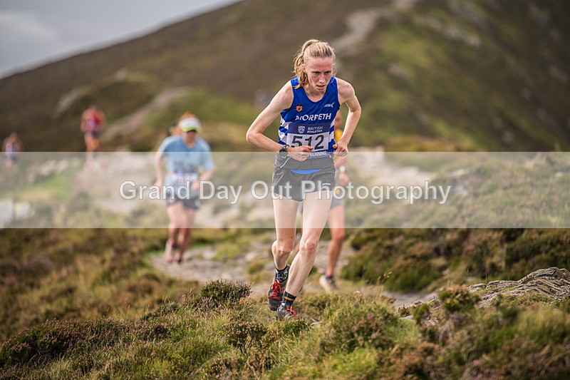 Uphill Only-243 - British Athletics Off Road Running Championships Senior Uphill Only Trial - Skiddaw Friday 15th Augu