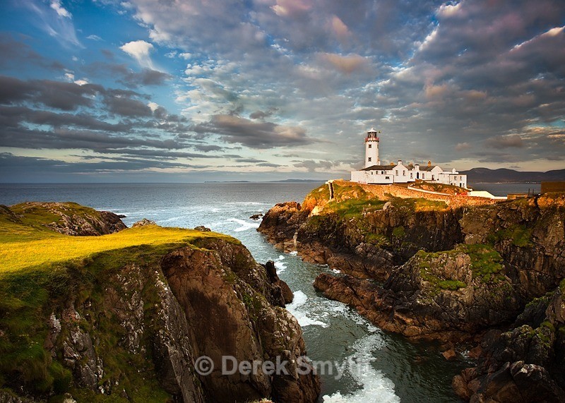 Fanad In Evening Light - Fanad Lighthouse