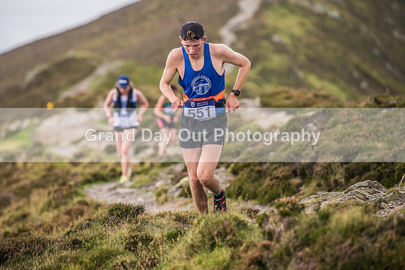 Uphill Only-288 - British Athletics Off Road Running Championships Senior Uphill Only Trial - Skiddaw Friday 15th Augu