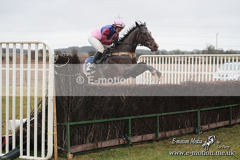 PtP 260125 356 - Cocklebarrow Point-to-Point racing with the Heythrop Hunt 26/01/25