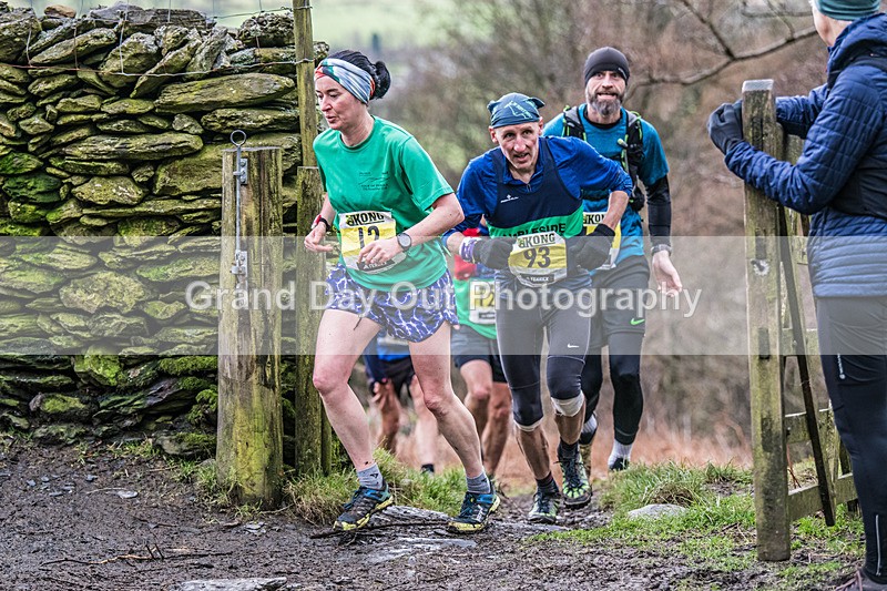 BB Kong-186 - Kong Running BB Kong Fell Race Saturday 17th February 2024