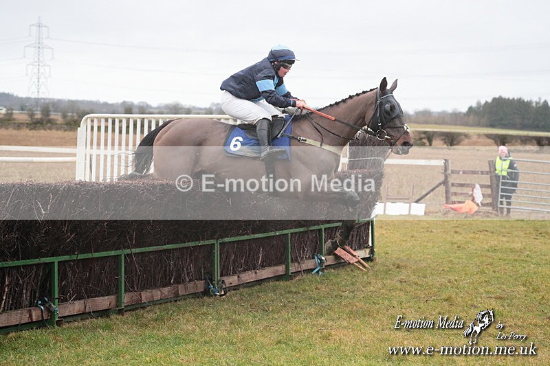 PtP 260125 353 - Cocklebarrow Point-to-Point racing with the Heythrop Hunt 26/01/25