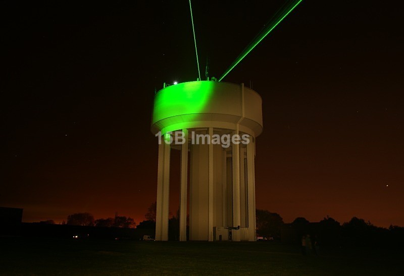 Lasers from Beanfield Tower - 180 Degrees of Light 23rd Sep/2nd Oct