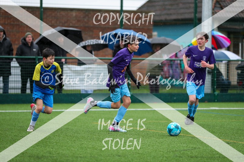 1DX20404 - 2026-02-15 FC Abbey Meads U13 Purple V Royal Wootton Bassett Town Youth U13 Yellow
